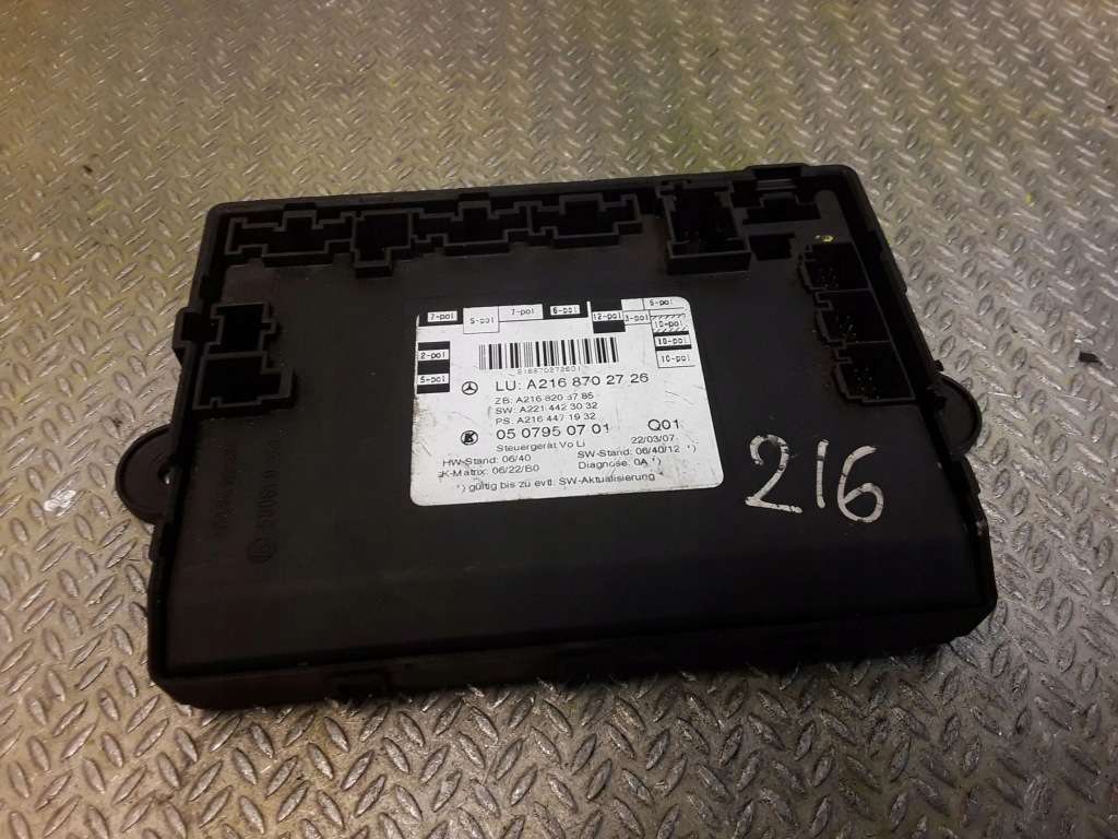 фото №1, Mercedes-benz cl c216 перед сторона левая модуль дверь