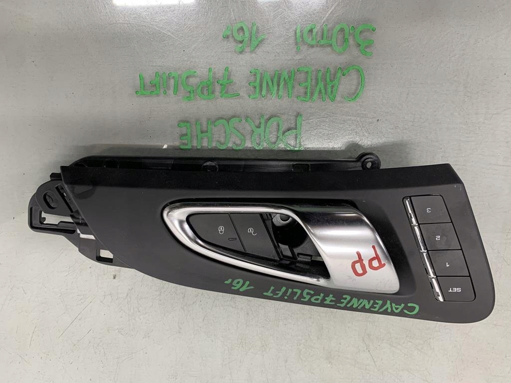 фото №1, Ручка двері правий перед кнопки porsche cayenne ii 7p5 lift 7p5837020c