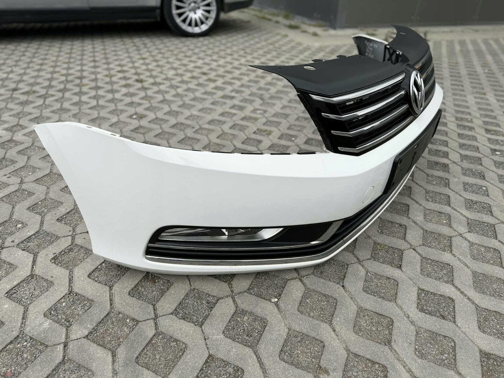 фото №8, Vw passat b7 бампер перед передній kompletny lb9a 10-15