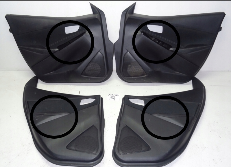 фото №1, Корпус рамка панель переключателя окон mazda 2 dj