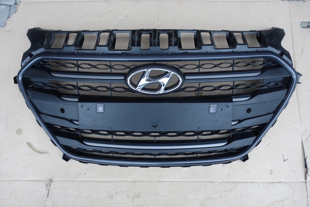 фото №1, Hyundai i30 ii lift решётка радиатора защита оригинал 86351-a6600