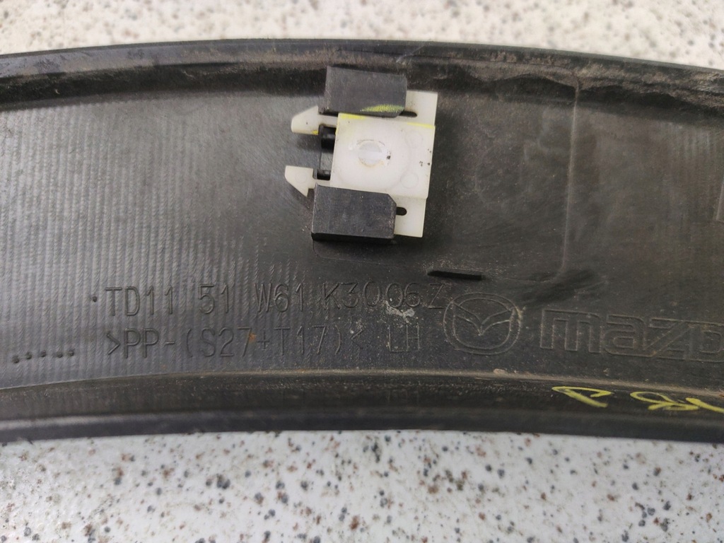 фото №7, Молдинг крила заднього задня ліва сторона mazda cx-9 facelift 2009 td1151w61