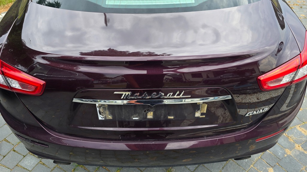 фото №1, Кришка багажника задня задня замок maserati ghibli комплектна vr.120/b