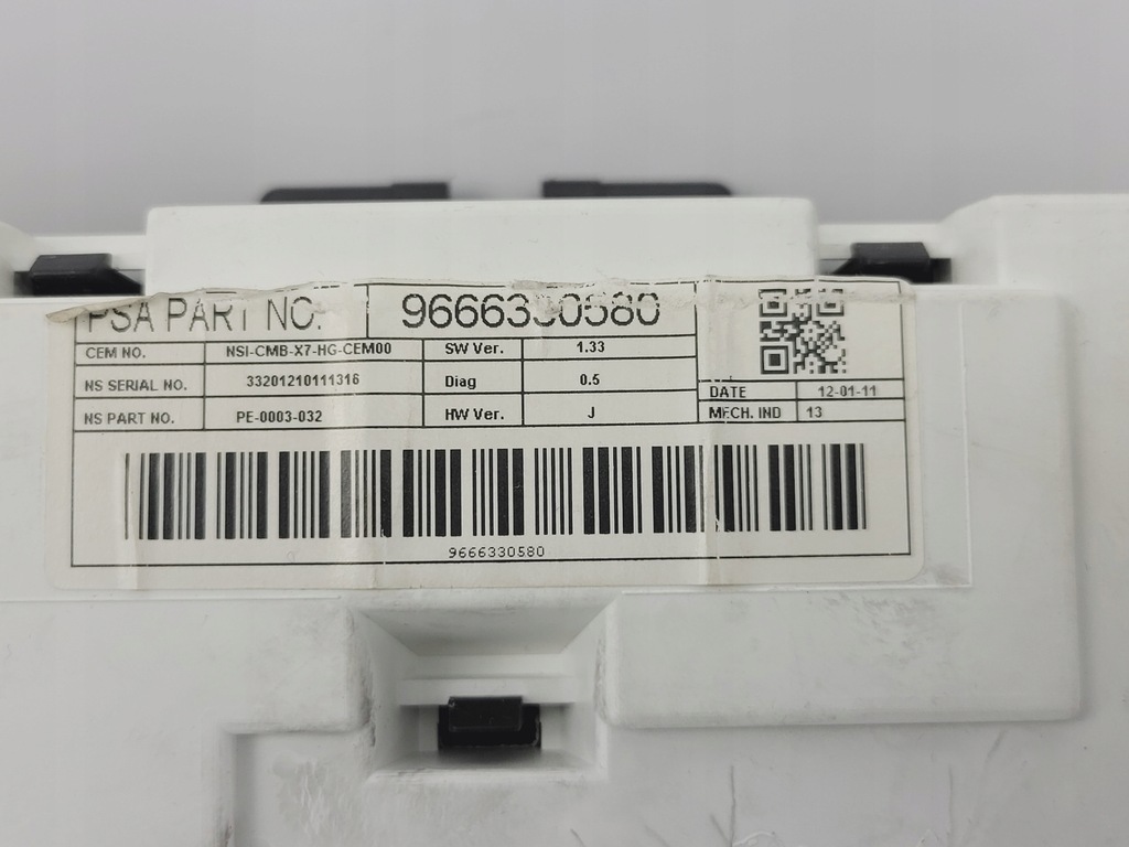 фото №9, Citroen c5 iii x7 счетчик приборы 2.0 3.0 hdi цветной 9666330580