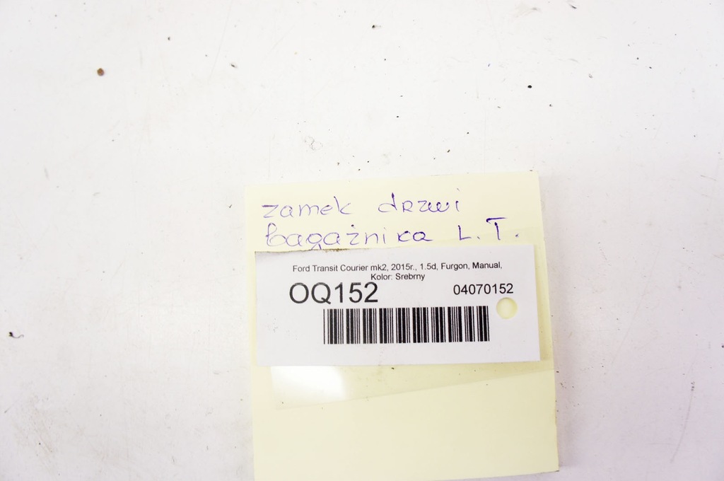 фото №5, Oq152 ford transit courier замок дверь левый задняя
