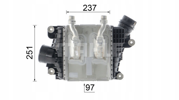 Интеркулер jaguar f-pace 3,0 дизель ci332000p mahle Доставка