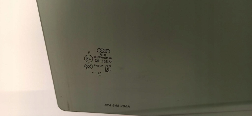 фото №6, Audi a3 8y скло двері правий задня 8y4845206a