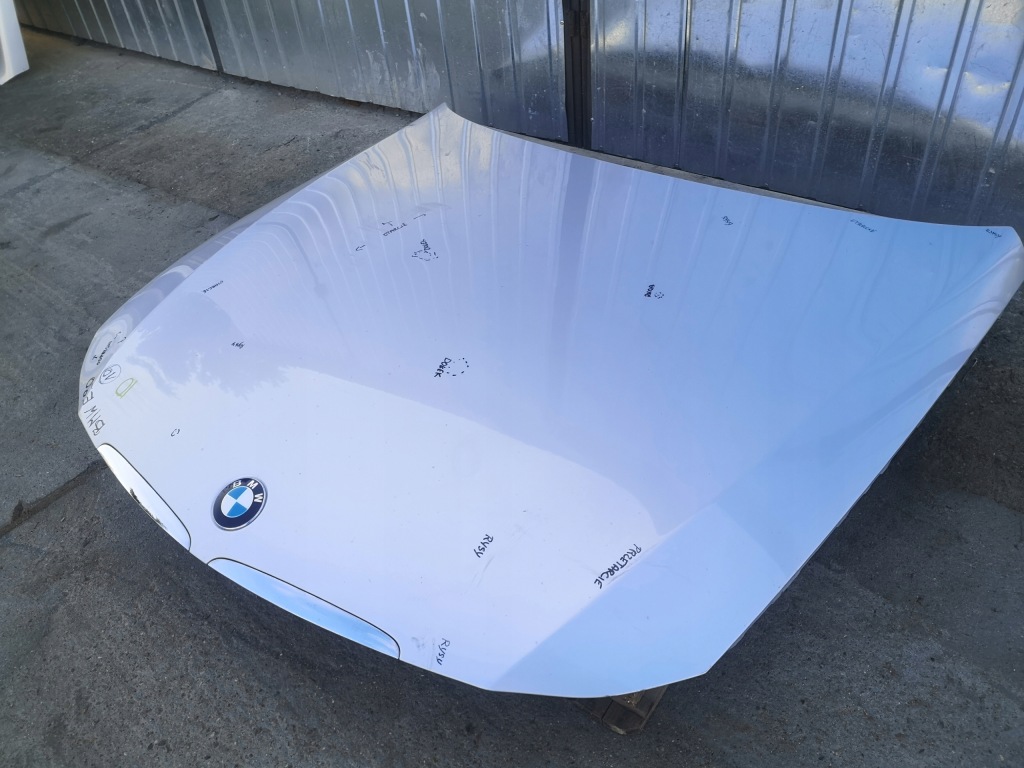 Капот крышка двигателя bmw 3 e90 e91 354 titansilber 05-08 дорестайлинг Доставка