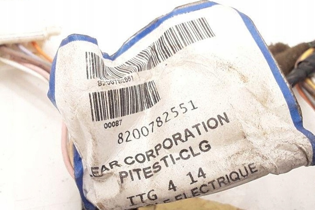 фото №7, Жгут задних левых дверь renault espace iv jk0/1_ 8200782551 2.0l