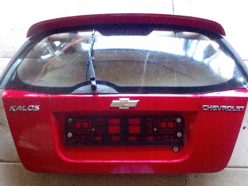 фото №8, Крышка багажника задняя багажника chevrolet kalos