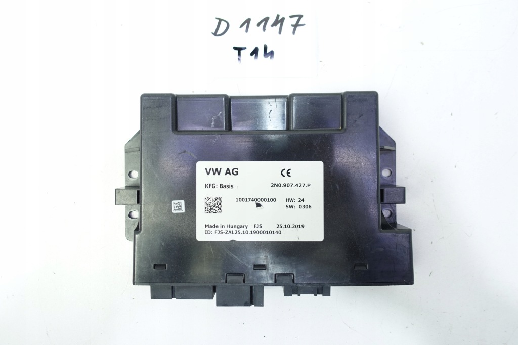 фото №1, Модуль блок управления vw transporter crafter 2n0907427p