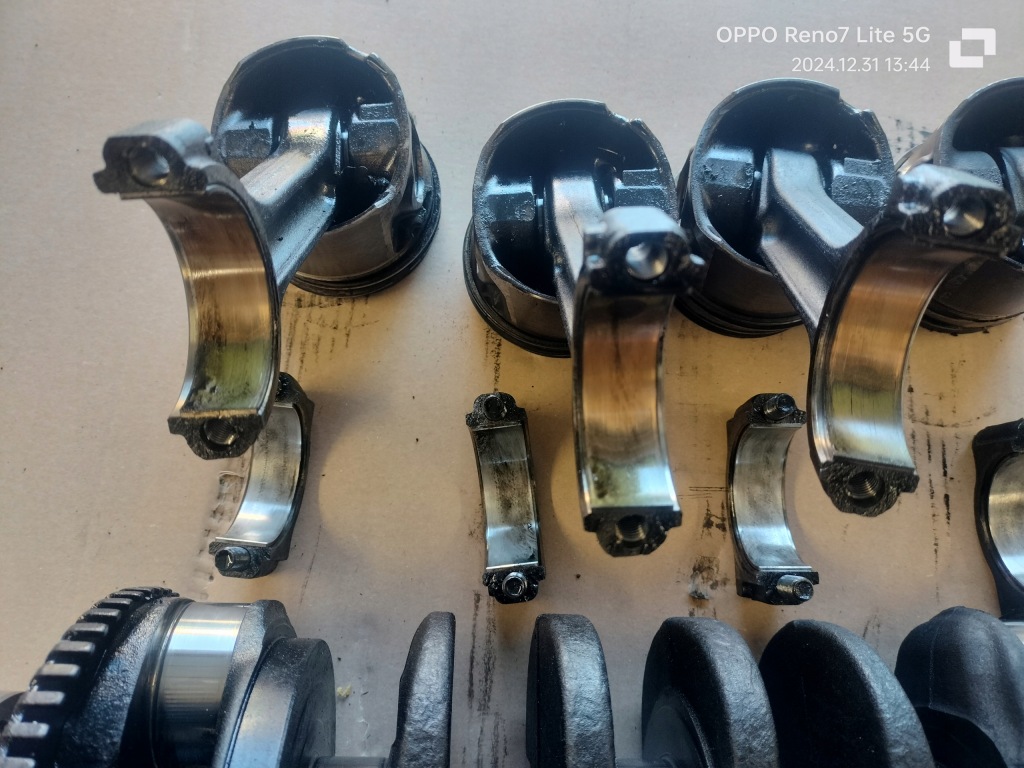 Wał поршні renault master 2.3 dci m9t 706 m9td706 biturbo wał колінчастий в Україні