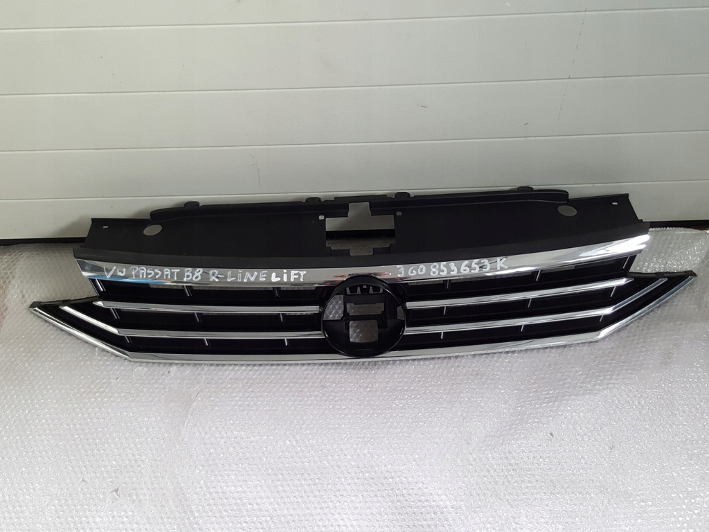 фото №1, Vw passat b8 r-line lift 3g0853653k решітка радіатора решітка радіатора