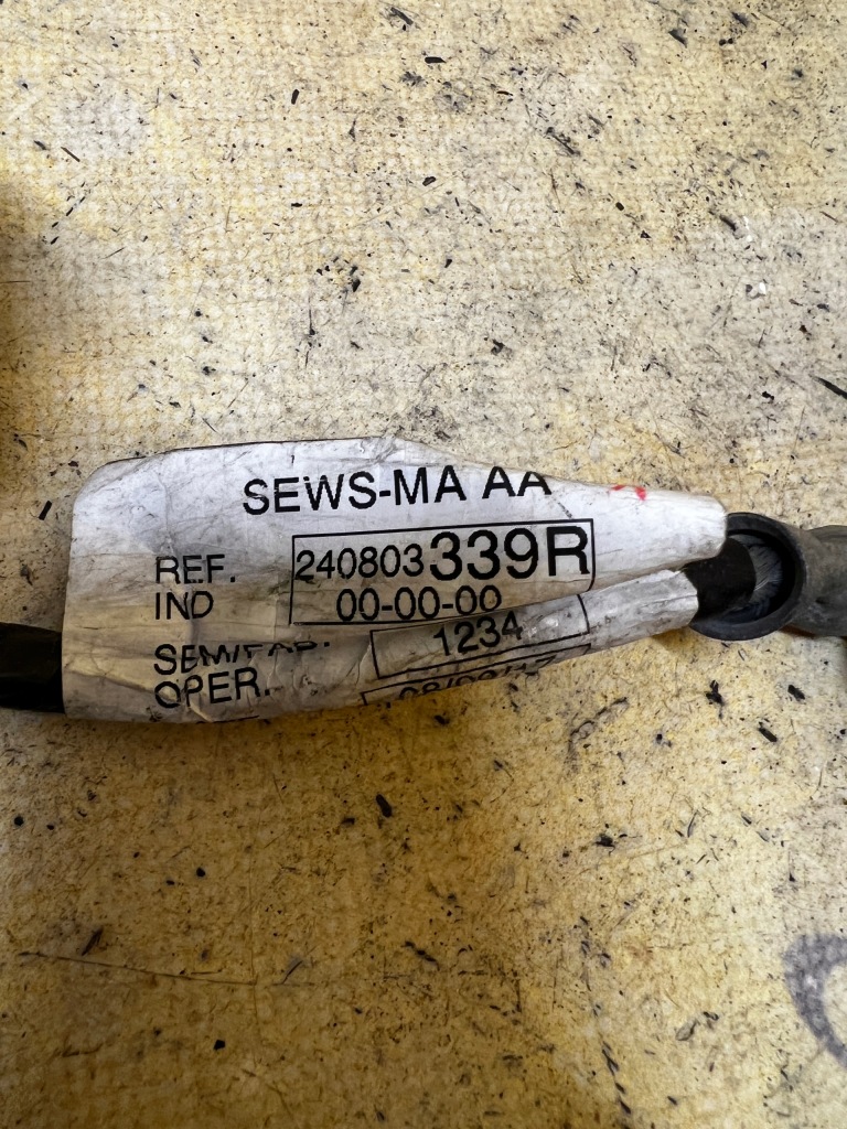 фото №2, Кабель шланг массовый массы renault megane iv