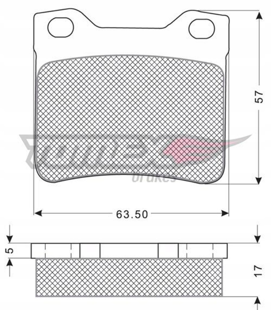 фото №1, Тормозные колодки ham.peugeot 406 задняя 95- 11-94/tom