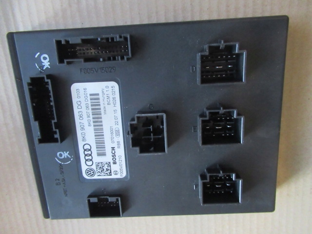 фото №1, Модуль блок керування комфорт блок управління бортовою мережею audi 8k0907063dg