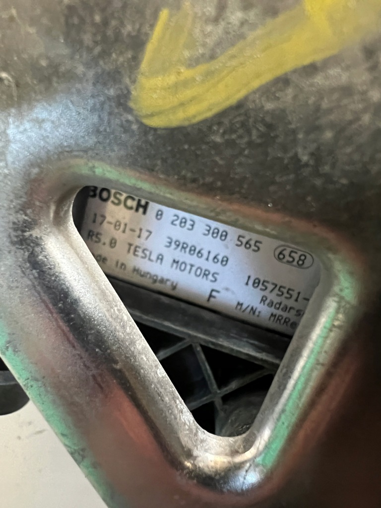 Tesla s рестайлинг  модуль блок управления радар disctronic + кронштейн Доставка