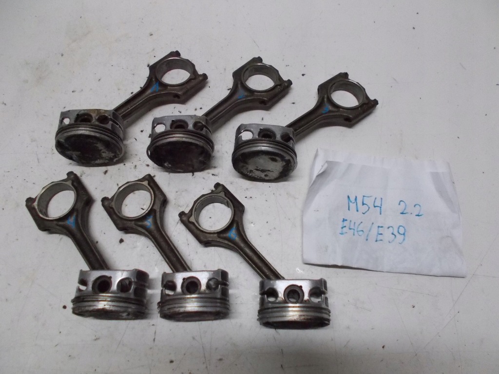 фото №1, Bmw e46 e439 2.2 m54 поршень шатун