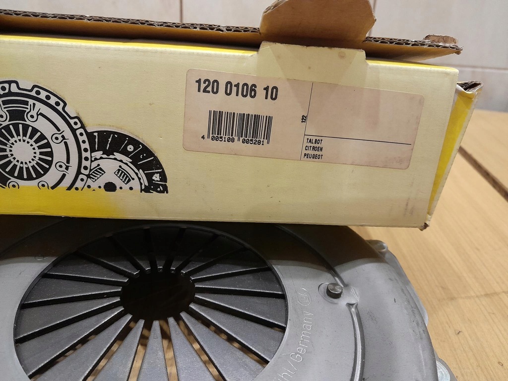 фото №8, Peugeot 306 прижим сцепления luk 120 0106 10