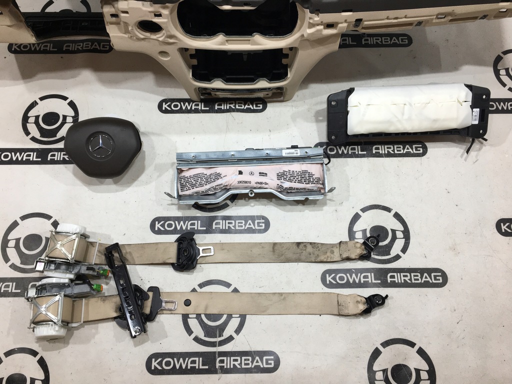 фото №8, Mercedes glk x204 204 lift приборная панель консоль подушка безопасности подушки безопасности ремни оригинал