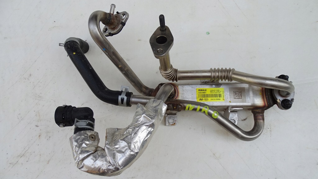 фото №1, Радіатор egr вихлопних газів kia niro 2016- гібрид