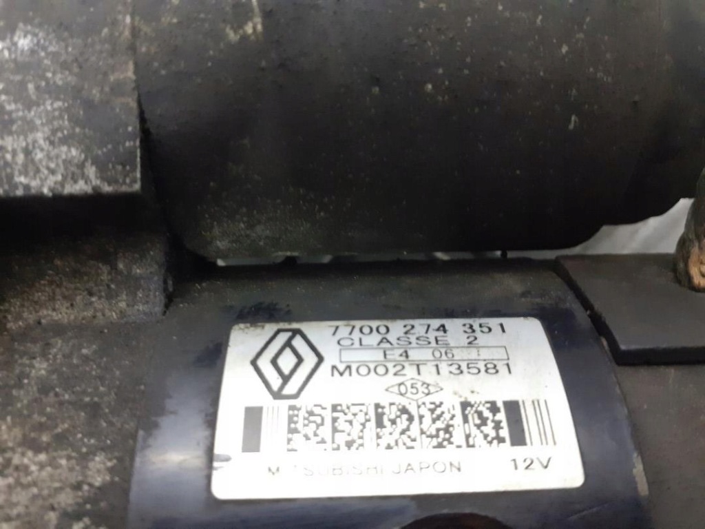 фото №2, Стартер renault thalia i 1.4 7700274351