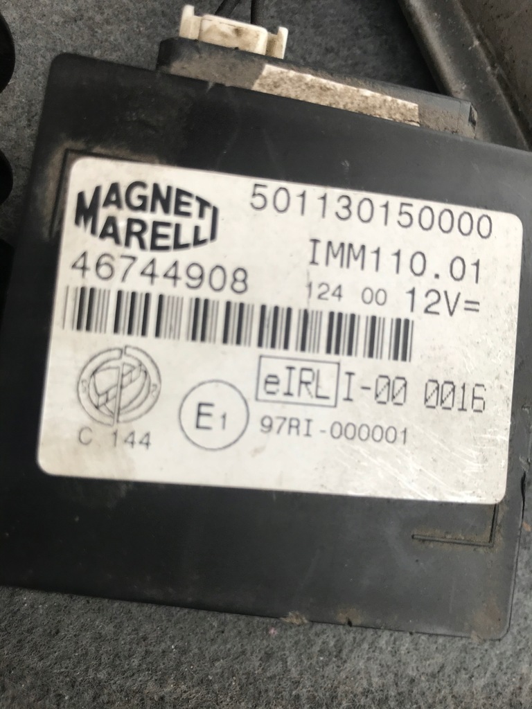 фото №5, Brava bravo набір бортовий комп'ютер реле 1,9 jtd