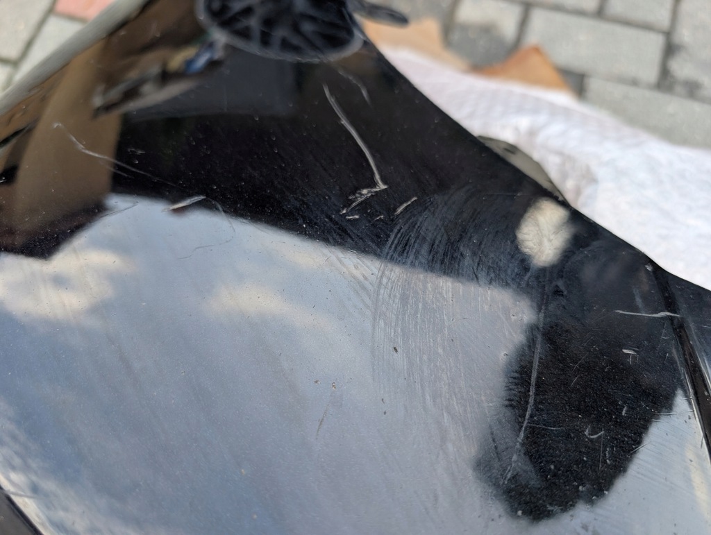 фото №7, Спойлер накладка бампер перед 9y0807061k porsche cayenne sport design 9y0