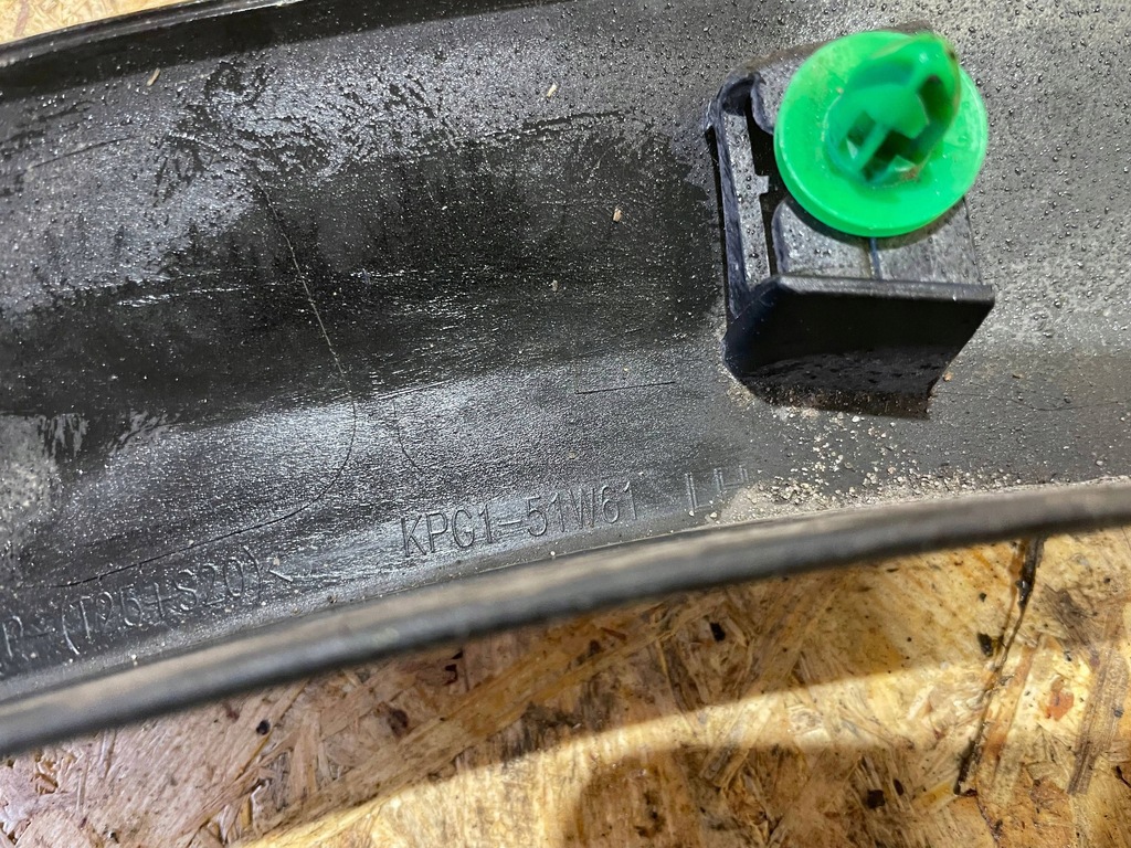 фото №9, Mazda cx5 cx-5 ii 2 kf lift 22-25 молдинг накладка na крила лівий задня задня