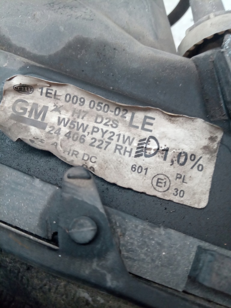 фото №8, Opel omega b лампа передняя lift ксенон eu 24406227