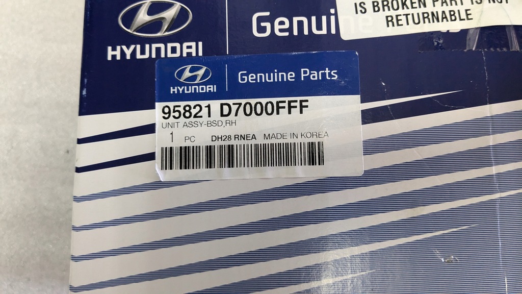 фото №13, M oryg kpl датчик датчик мертвого pola l+p hyundai tucson iii 95821d7000