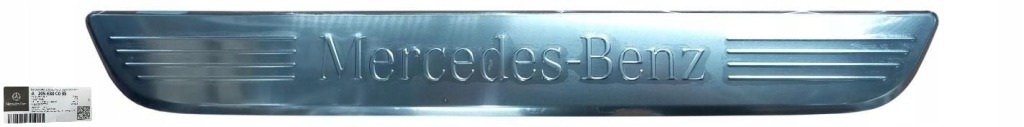 фото №1, 2056800035 молдинг порог хром оригинал оригинальный номер mercedes benz c205 e213 253 293
