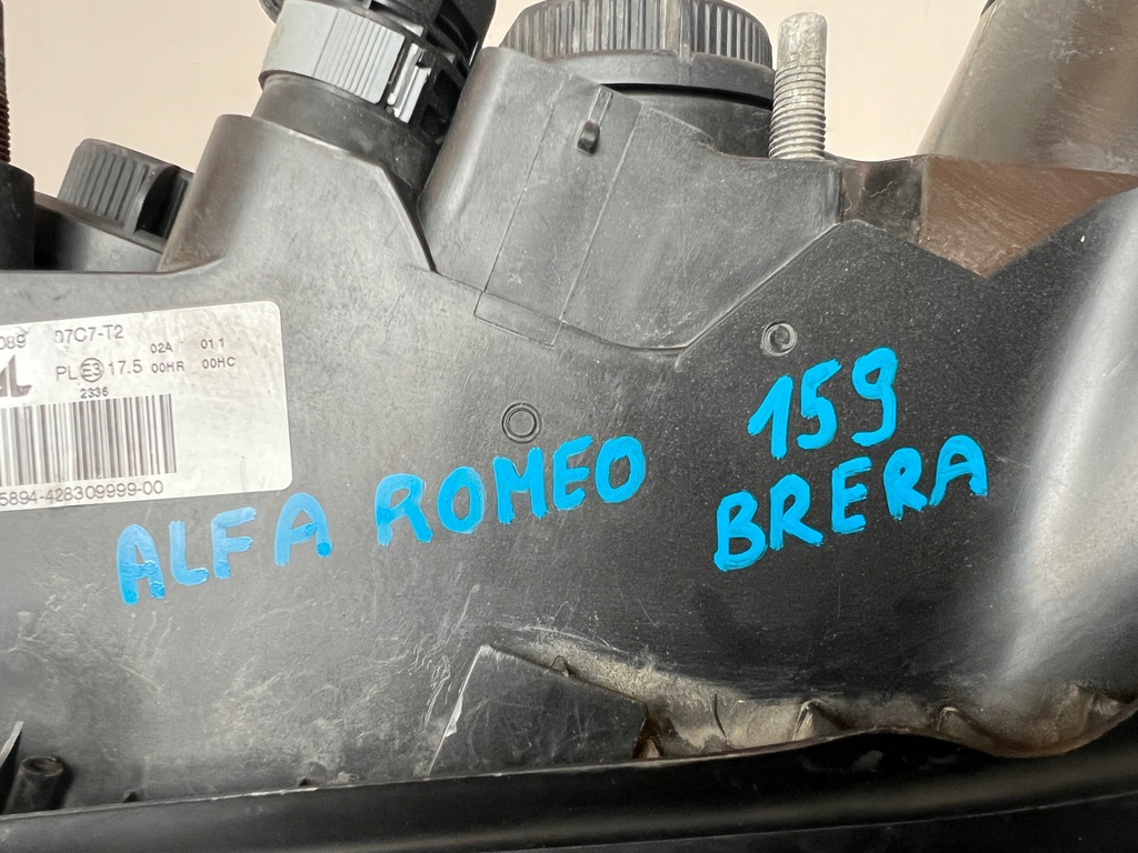 фото №8, Лампа передняя левая alfa romeo 159 / brera 60682089