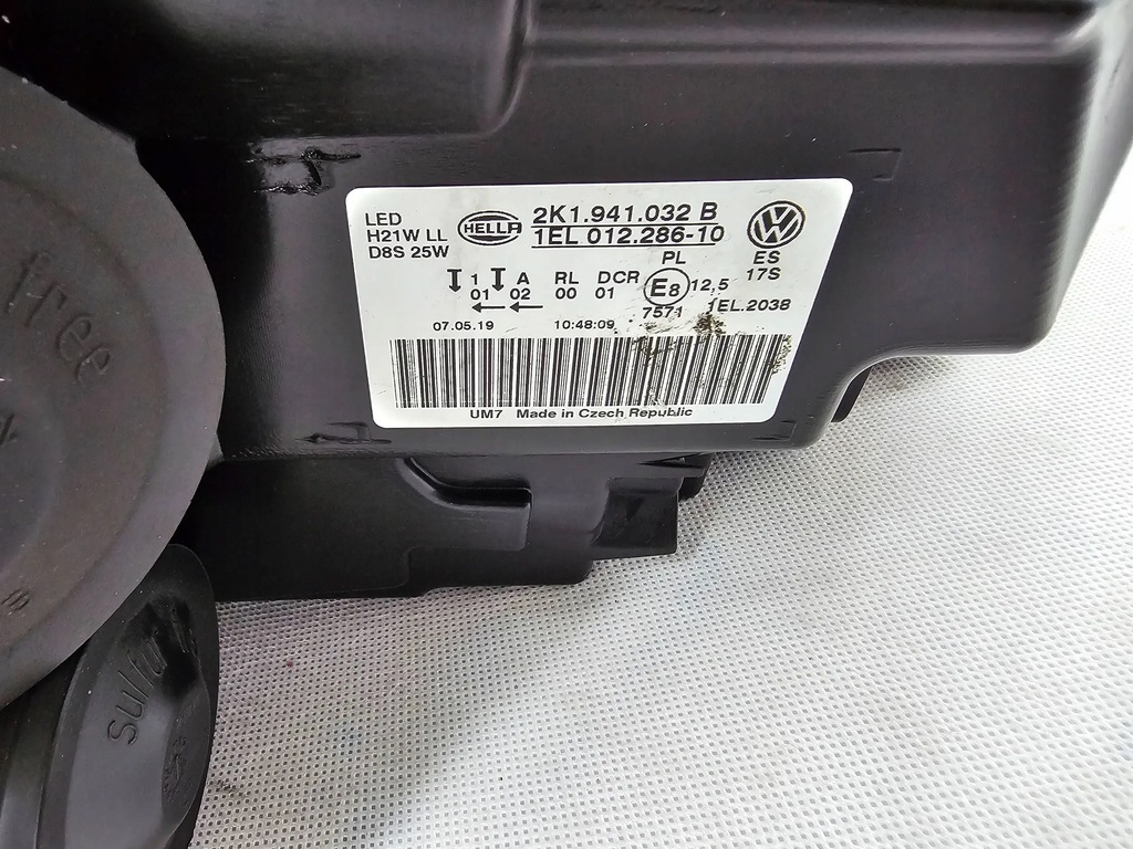 фото №8, Vw volkswagen caddy iv 4 lift 15 лампа перед передняя правая ксенон led