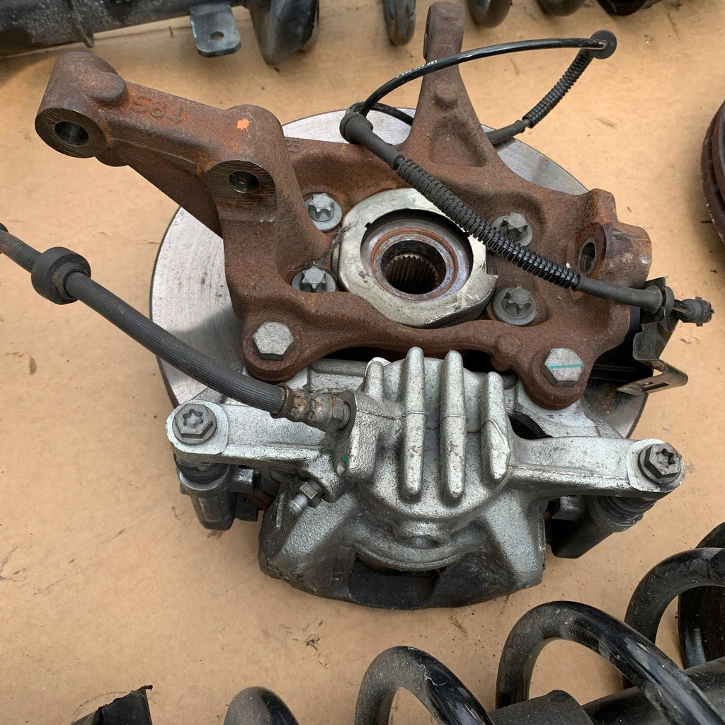 фото №7, Renault trafic iii vivaro 2.0 dci правая амортизатор ступица 543025750r