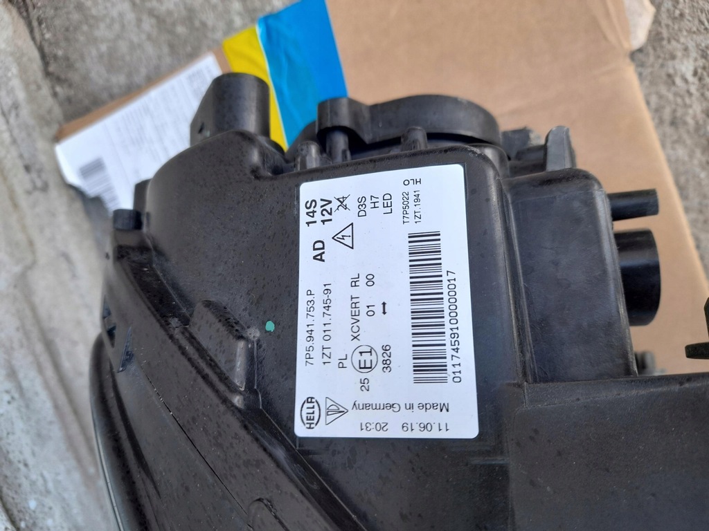 фото №5, Porsche cayenne 7p5 lift 2014 r. лампа левая