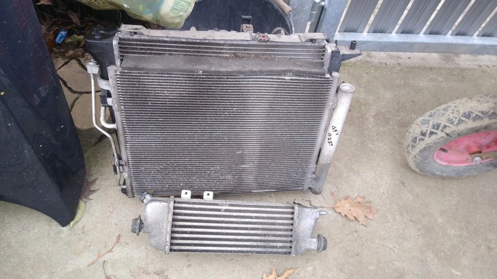 фото №1, Радиатор комплект kia cee'd 1,6 crdi