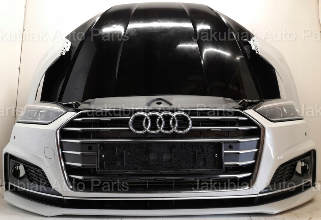 фото №1, Audi a5 s-line 8w капот бампер лампа pas перед