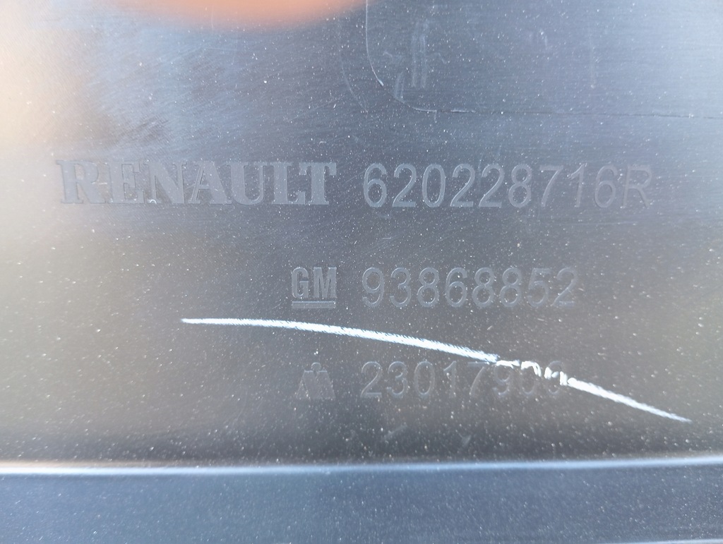 фото №9, Бампер перед передний renault trafic iii opel vivaro b 620228716r новый оригинальный номер