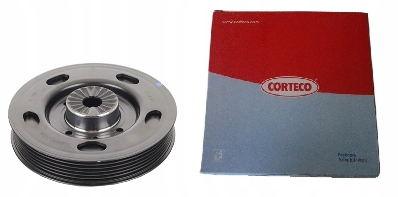 фото №1, Corteco шків колінчастого вала vag 1.8 2.0 tsi tfsi