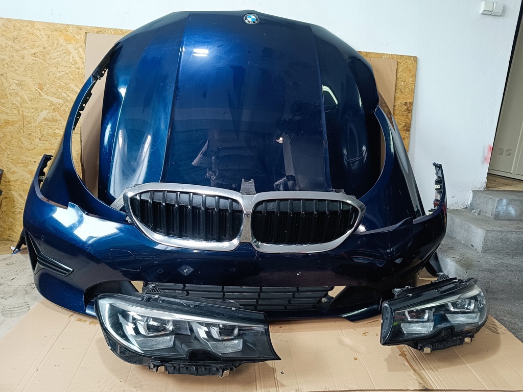 фото №10, Бампер капот крила лампи радіатор kompletny перед bmw g20 g21