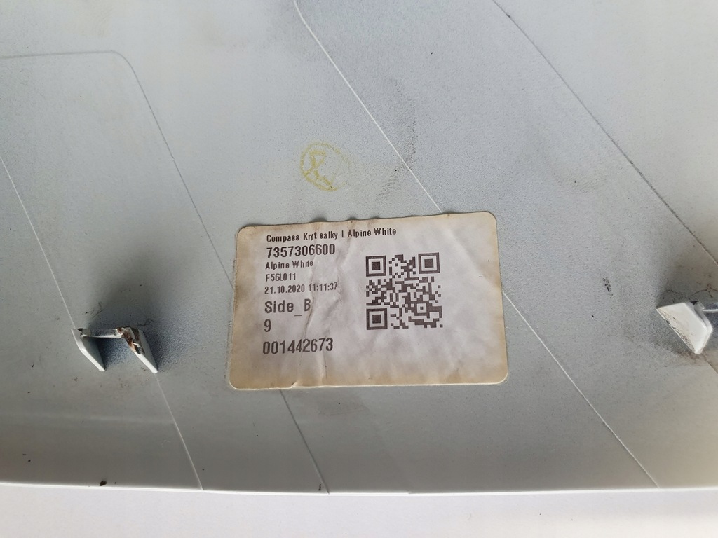 фото №7, Корпус дзеркало ліва jeep compass ii lift 20- оригінальний номер