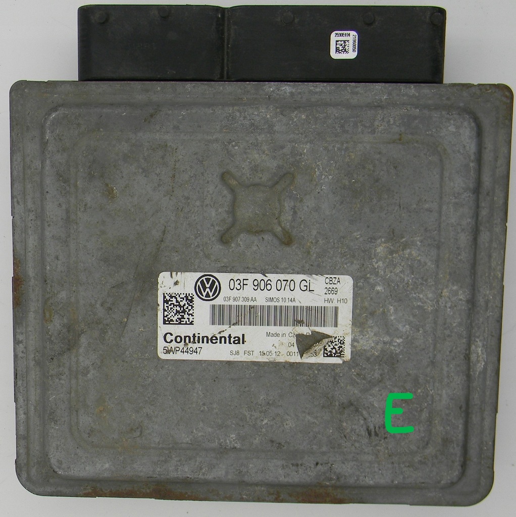 фото №1, 03f906070gl блок управления двигателя