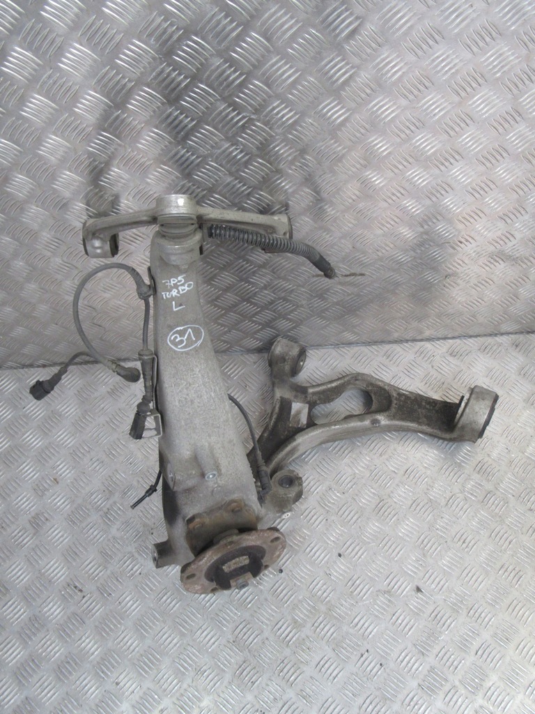 фото №6, Porsche cayenne 7p5 lift turbo 1 подвеска левая поворотный кулак левая 31