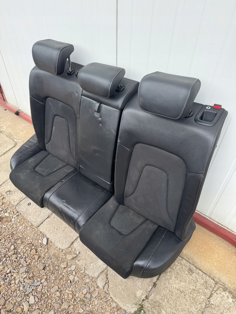 фото №11, Сиденья сиденье кожаный полукожа заднее сиденье подлокотник audi a4 b8 s-line - wawa