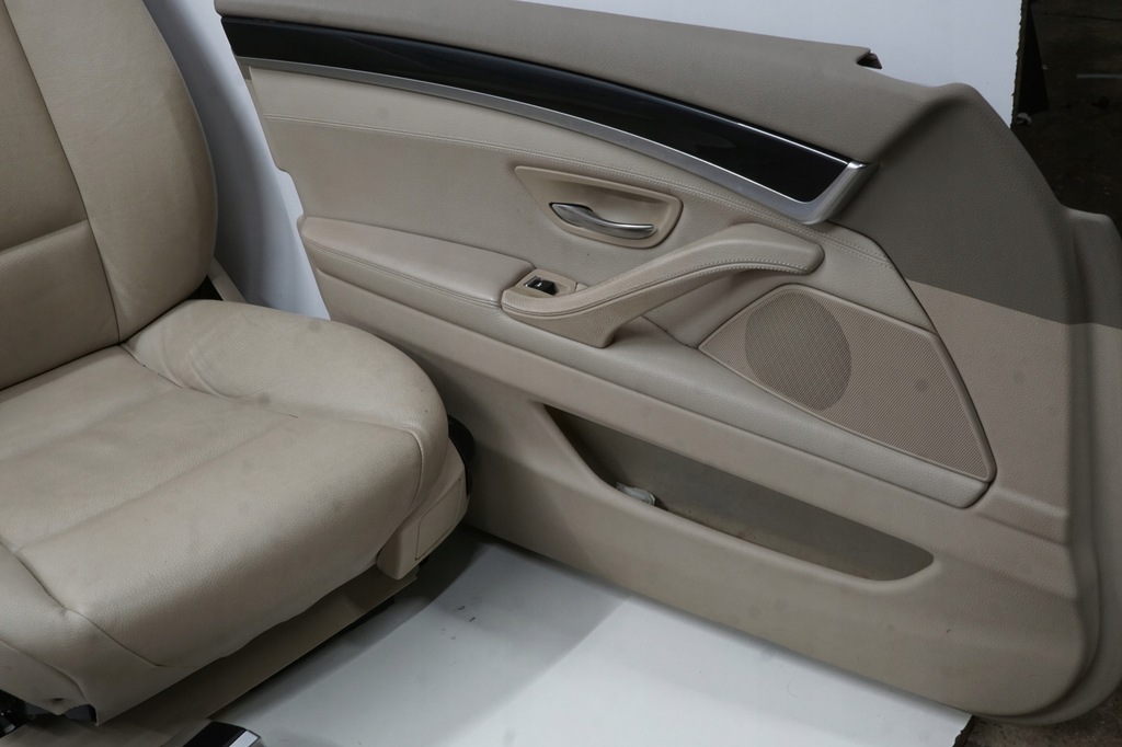 фото №14, Bmw 5 f10 сиденья заднее сиденье обшивки кожа подогрев