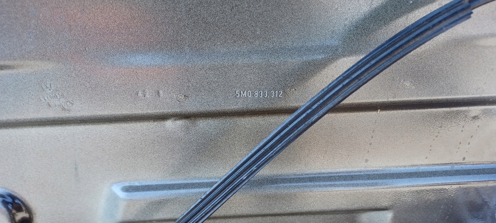 фото №13, Vw golf v plus дверь задние правый задняя 5m0833312