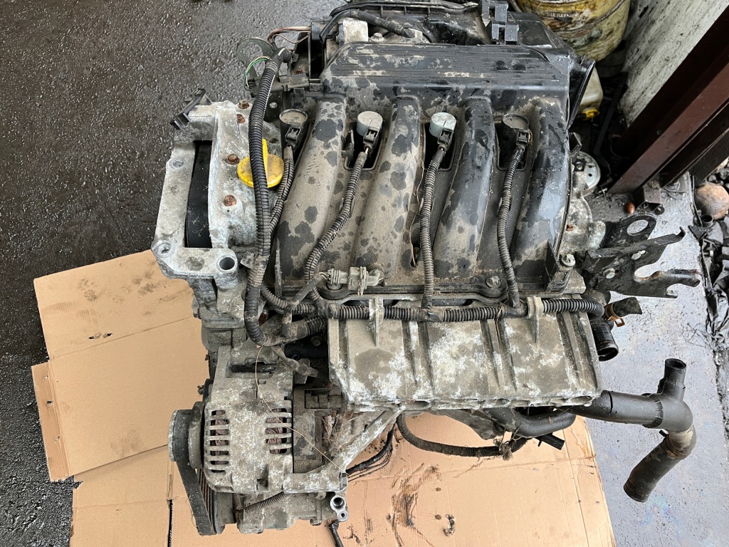 Купить Двигатель 1.6 k4m a744 renault clio 2 1999-2005 комплектный