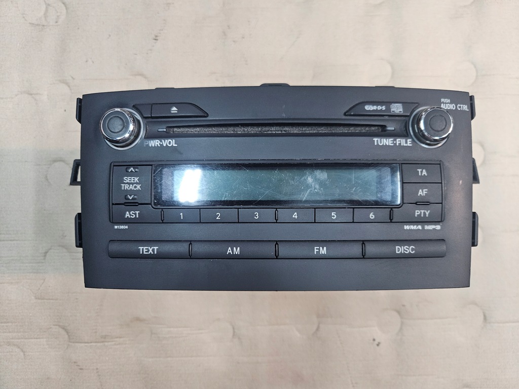 фото №1, Toyota auris i 07-09 радио