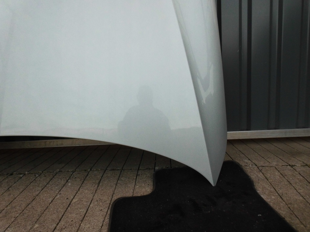 Капот с ryglem audi a4 b8 рестайлинг  серебристая lx7w Оригинал